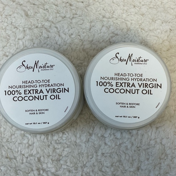 2 Pack - Shea Moisture 100% Extra Virgin COCONUT OIL Head/Toe Hydration 10.1oz - Picture 1 of 4